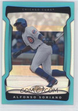 2009 Topps Finest - [Base] - Blue Refractor #12 - Alfonso Soriano /399