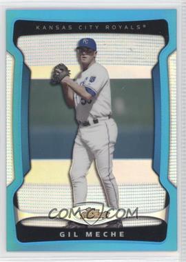 2009 Topps Finest - [Base] - Blue Refractor #123 - Gil Meche /399