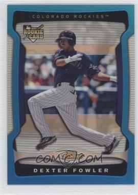 2009 Topps Finest - [Base] - Blue Refractor #130 - Dexter Fowler /399