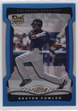 2009 Topps Finest - [Base] - Blue Refractor #130 - Dexter Fowler /399