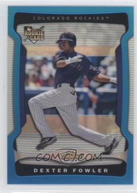 2009 Topps Finest - [Base] - Blue Refractor #130 - Dexter Fowler /399