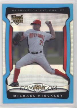 2009 Topps Finest - [Base] - Blue Refractor #131 - Mike Hinckley /399