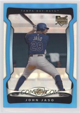 2009 Topps Finest - [Base] - Blue Refractor #142 - John Jaso /399