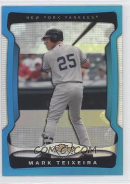 2009 Topps Finest - [Base] - Blue Refractor #25 - Mark Teixeira /399