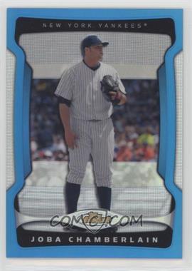 2009 Topps Finest - [Base] - Blue Refractor #62 - Joba Chamberlain /399