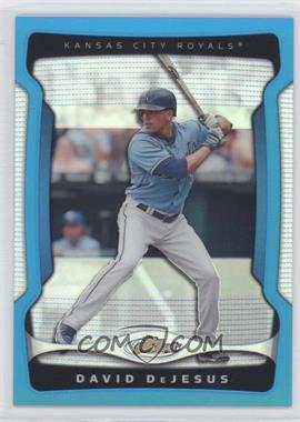 2009 Topps Finest - [Base] - Blue Refractor #68 - David DeJesus /399