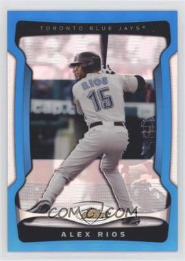 2009 Topps Finest - [Base] - Blue Refractor #70 - Alex Rios /399