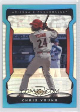 2009 Topps Finest - [Base] - Blue Refractor #97 - Chris Young /399