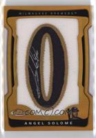 Autograph Letter Patch - Angel Salome (Letter O; Spelled Solome) #/10