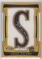 Autograph Letter Patch - Angel Salome (Letter S; Spelled Solome) #/10