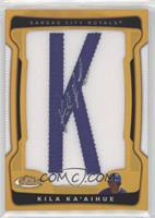 Autograph Letter Patch - Kila Ka'aihue (Letter K) #/10