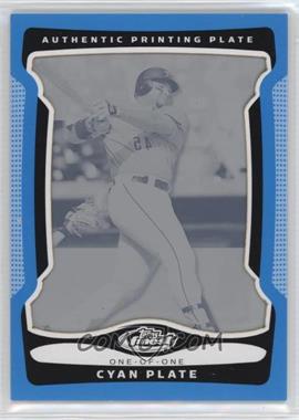 2009 Topps Finest - [Base] - Printing Plate Cyan #45 - Carlos Lee /1