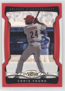 2009 Topps Finest - [Base] - Red Refractor #97 - Chris Young /25
