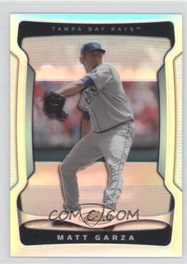 2009 Topps Finest - [Base] - Refractor #114 - Matt Garza