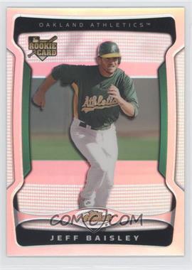 2009 Topps Finest - [Base] - Refractor #147 - Jeff Baisley