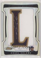 Autograph Letter Patch - Angel Salome (Letter L; Spelled Solome) #/75