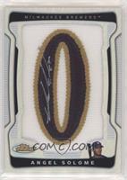 Autograph Letter Patch - Angel Salome (Letter O; Spelled Solome) #/75