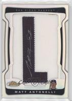 Autograph Letter Patch - Matt Antonelli (Letter L) #/75