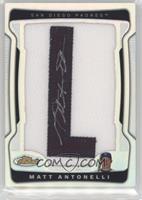 Autograph Letter Patch - Matt Antonelli (Letter L) #/75