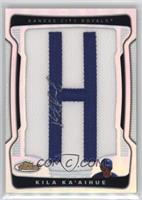 Autograph Letter Patch - Kila Ka'aihue (Letter H) #/75