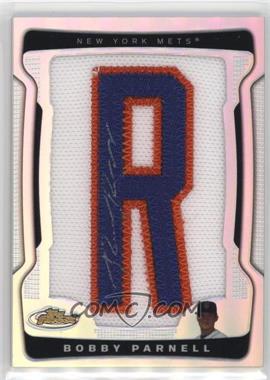 2009 Topps Finest - [Base] - Refractor #160.R - Autograph Letter Patch - Bobby Parnell (Letter R) /75