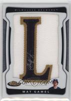 Autograph Letter Patch - Mat Gamel (Letter L) #/285