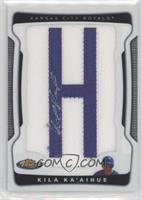 Autograph Letter Patch - Kila Ka'aihue (Letter H) #/170