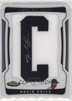 Autograph Letter Patch - David Price (Letter C) #/285