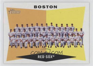 2009 Topps Heritage - [Base] #184 - Boston Red Sox Team