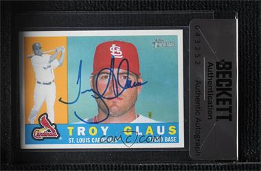 2009 Topps Heritage - [Base] #331 - Troy Glaus [BAS Authentic]