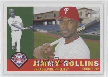 2009 Topps Heritage - [Base] #334 - Jimmy Rollins