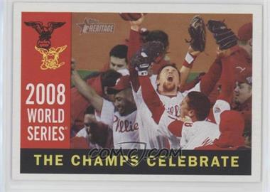 2009 Topps Heritage - [Base] #391 - The Champs Celebrate