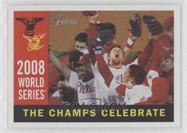 2009 Topps Heritage - [Base] #391 - The Champs Celebrate