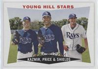 Scott Kazmir, David Price, James Shields