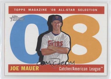 2009 Topps Heritage - [Base] #495 - Joe Mauer