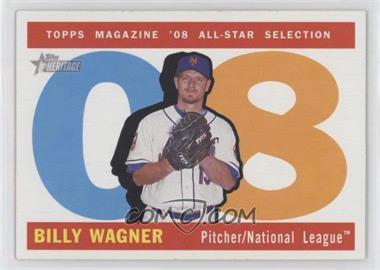 2009 Topps Heritage - [Base] #500 - Billy Wagner