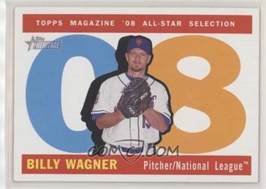 2009 Topps Heritage - [Base] #500 - Billy Wagner