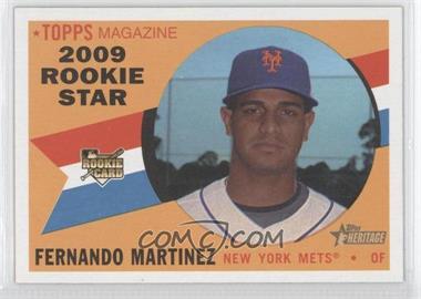 2009 Topps Heritage - [Base] #696 - Fernando Martinez