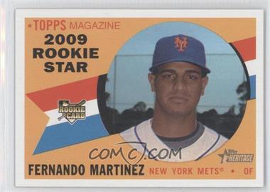 2009 Topps Heritage - [Base] #696 - Fernando Martinez