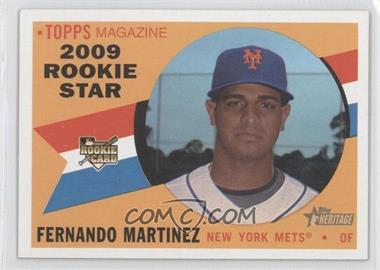 2009 Topps Heritage - [Base] #696 - Fernando Martinez