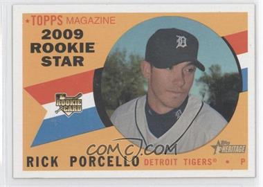 2009 Topps Heritage - [Base] #718 - Rick Porcello