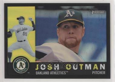 2009 Topps Heritage - Chrome - Black Refractor #CHR120 - Josh Outman /60