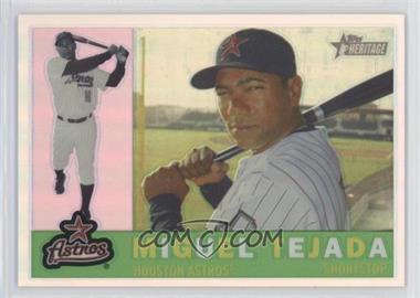 2009 Topps Heritage - Chrome - Refractor #C3 - Miguel Tejada /560