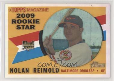 2009 Topps Heritage - Chrome - Refractor #CHR168 - Nolan Reimold /560