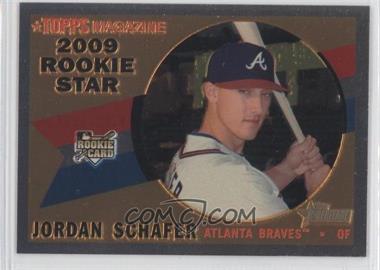 2009 Topps Heritage - Chrome #CHR186 - Jordan Schafer /1960