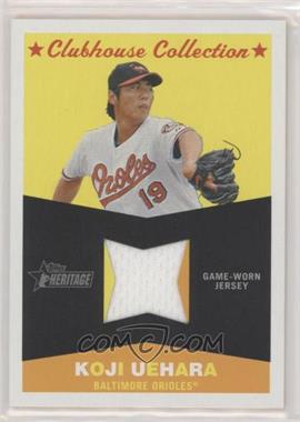 2009 Topps Heritage - Clubhouse Collection Relics #CC-KU - Koji Uehara