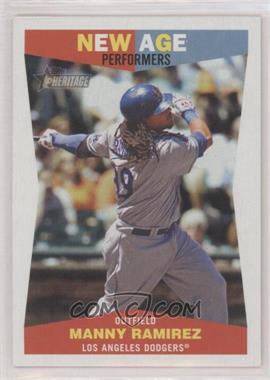 2009 Topps Heritage - New Age Performers #NAP2 - Manny Ramirez