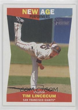 2009 Topps Heritage - New Age Performers #NAP6 - Tim Lincecum