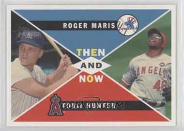 2009 Topps Heritage - Then and Now Heritage High Series #TN-10 - Roger Maris, Torii Hunter