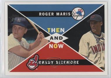 2009 Topps Heritage - Then and Now Heritage High Series #TN-6 - Roger Maris, Grady Sizemore